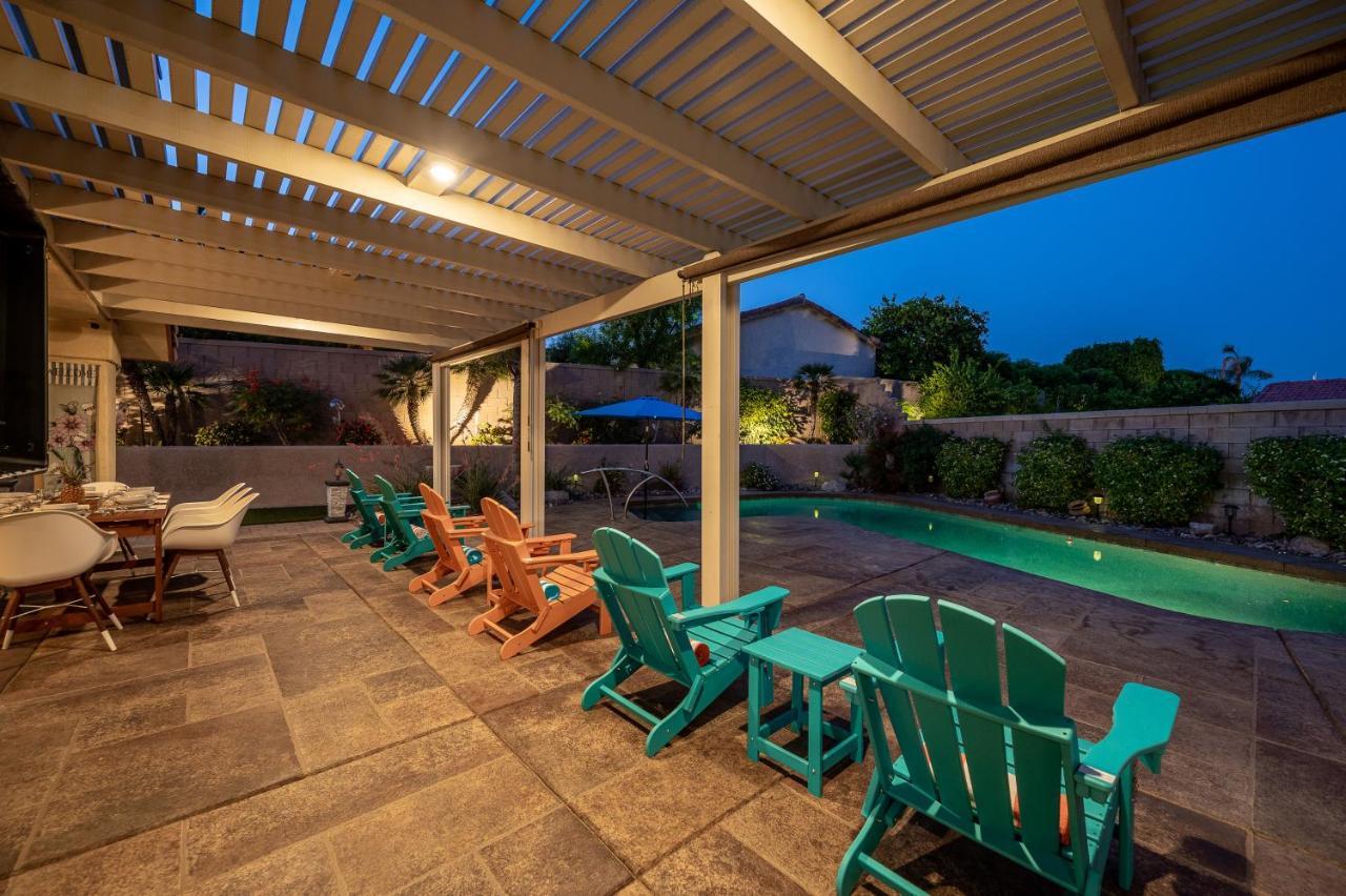 Coachella Chill: Luxury 4Br/4King Paradise Retreat Indio Luaran gambar