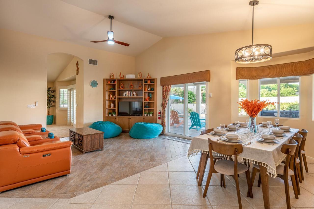 Coachella Chill: Luxury 4Br/4King Paradise Retreat Indio Luaran gambar